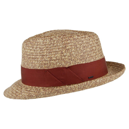 Sombrero Trilby Blume de Bailey - Marrón Jaspeado
