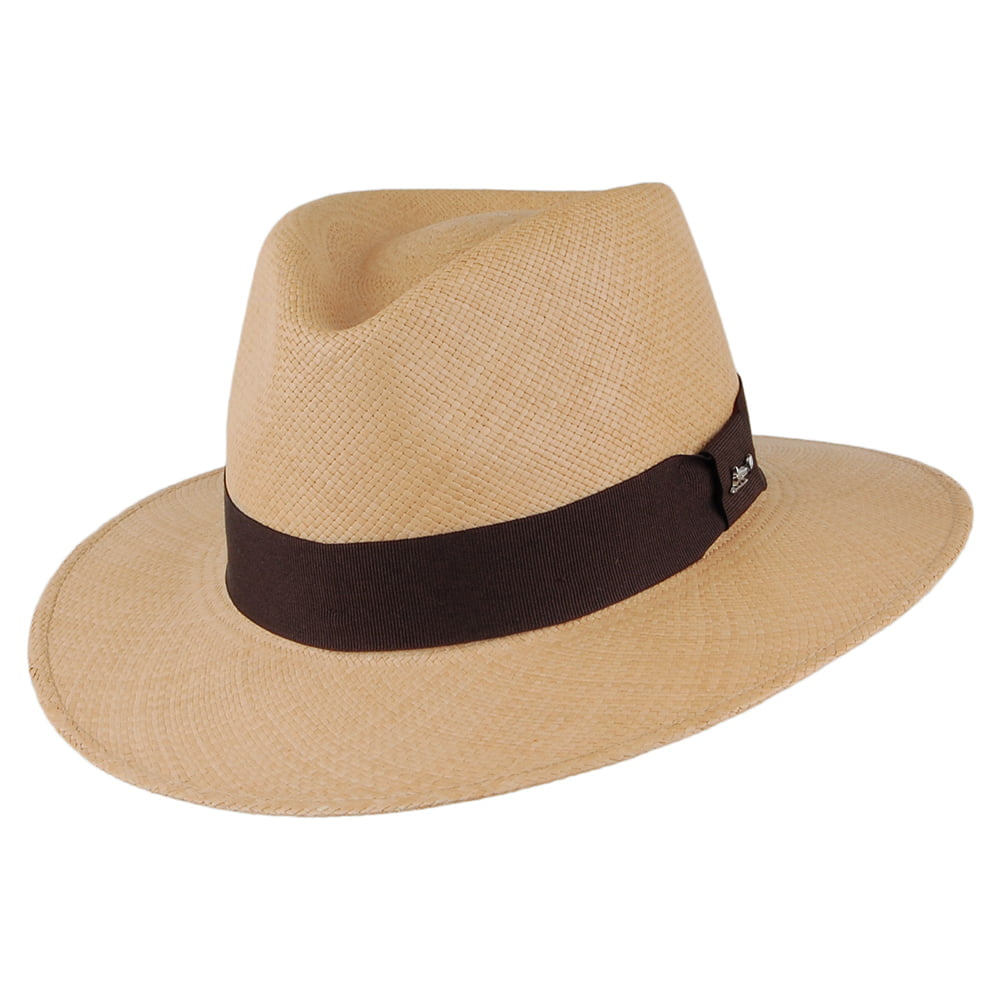 Sombrero Fedora Panamá Hamilton de Whiteley - Caramelo