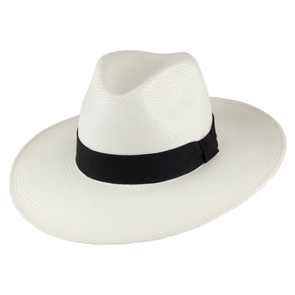 Sombrero Panamá Fedora The Author de ala ancha de City Sport - Decolorado