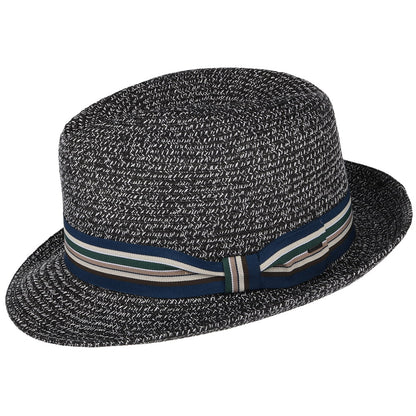 Sombrero Fedora Salem de Bailey - Gris Oscuro-Mezcla