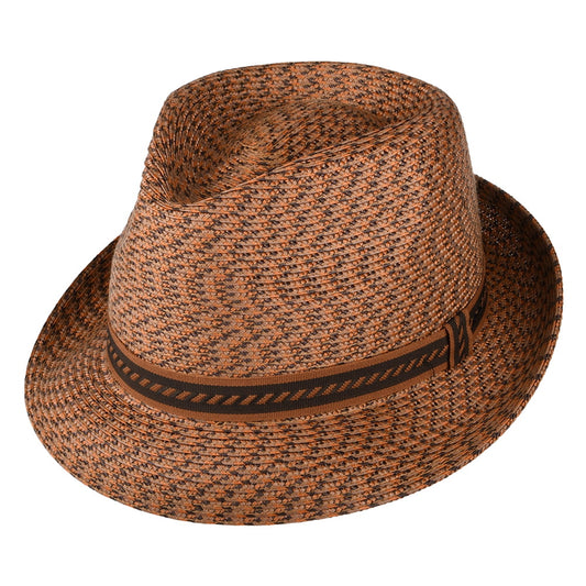 Sombrero Trilby Mannes Special de Bailey - Naranja