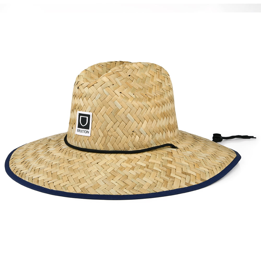 Sombrero de Guardacosta Beta de paja de Brixton - Beige Arena