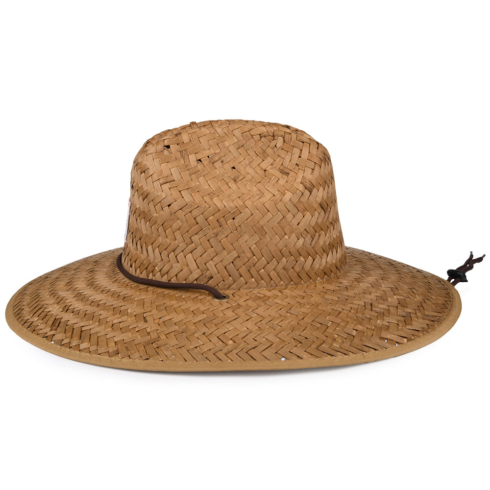 Sombrero de Guardacosta Beta de paja de Brixton - Marrón Claro