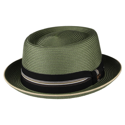 Sombrero Pork Pie Carver de Bailey - Verde