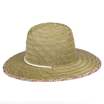 Sombrero de Guardacosta Diamond de paja de Hurley - Natural