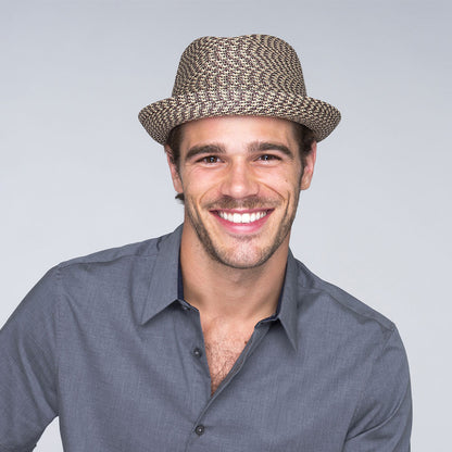Sombrero Trilby Mannes de Bailey - Arena-Marrón-Multi