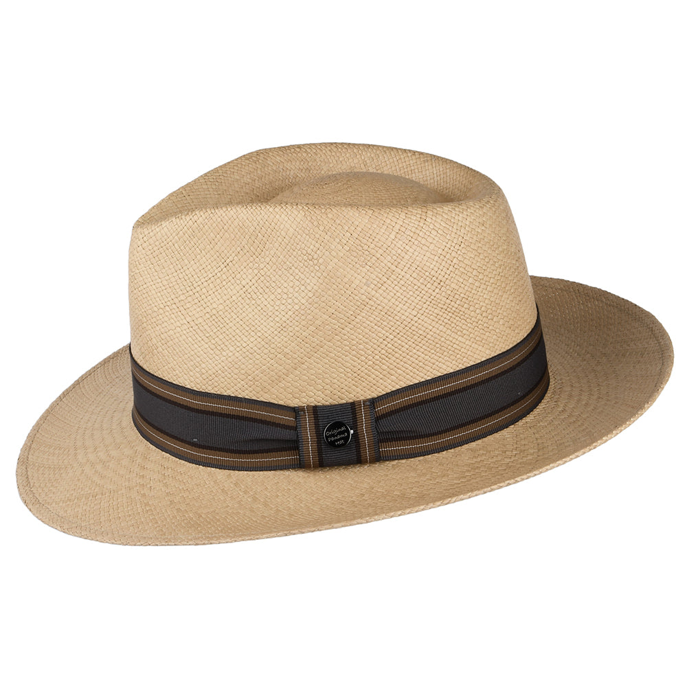 Sombrero Fedora Teardrop de City Sport - Beige Arena