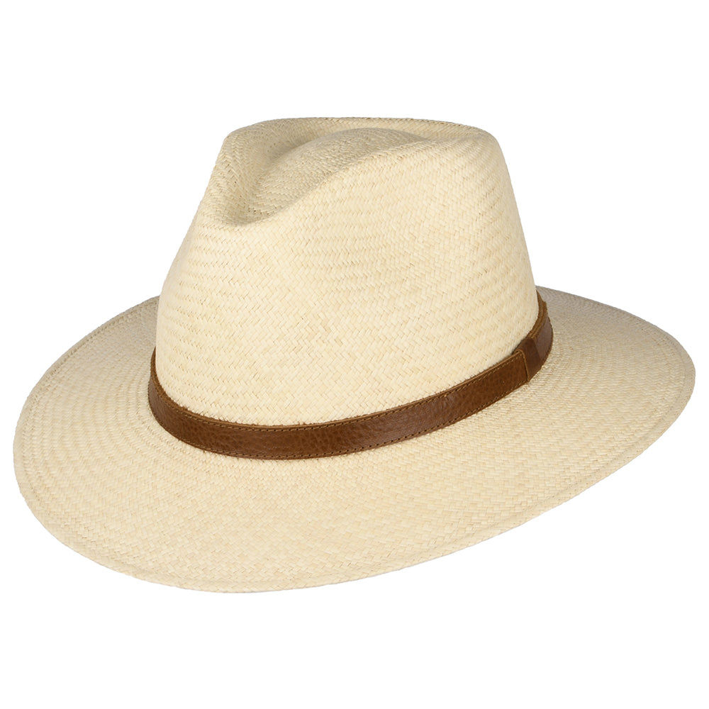Sombrero Fedora Panama Safari de Failsworth - Natural