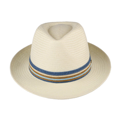 Sombrero Fedora Mónaco de paja toyo de Failsworth - Decolorado