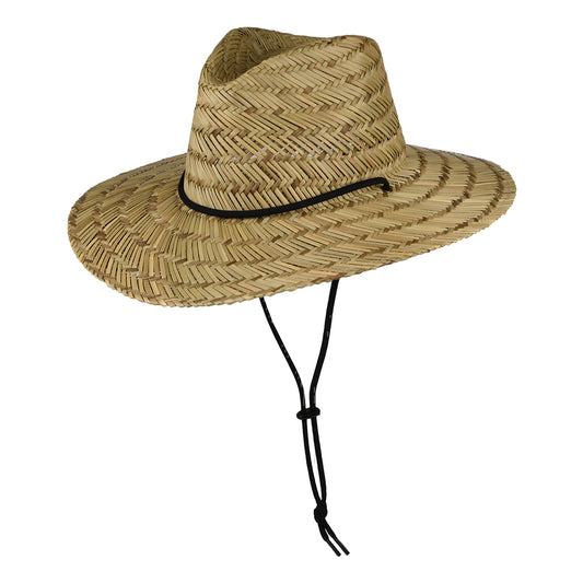 Sombrero de Guardacosta Messer de paja de Brixton - Beige Arena