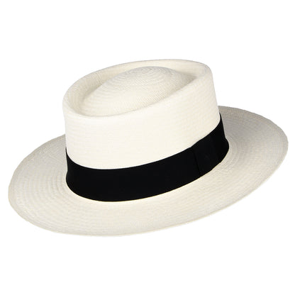 Sombrero Boater Panamá de Jaxon & James - Decolorado