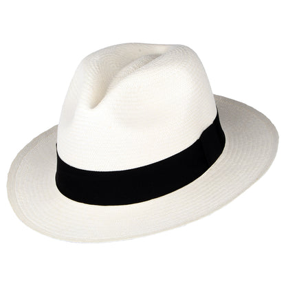 Sombrero Panamá Fedora Clasico de Jaxon & James - Decolorado