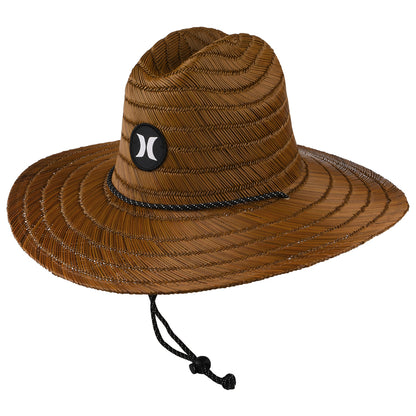 Sombrero de Guardacosta Weekender de paja de Hurley - Marrón