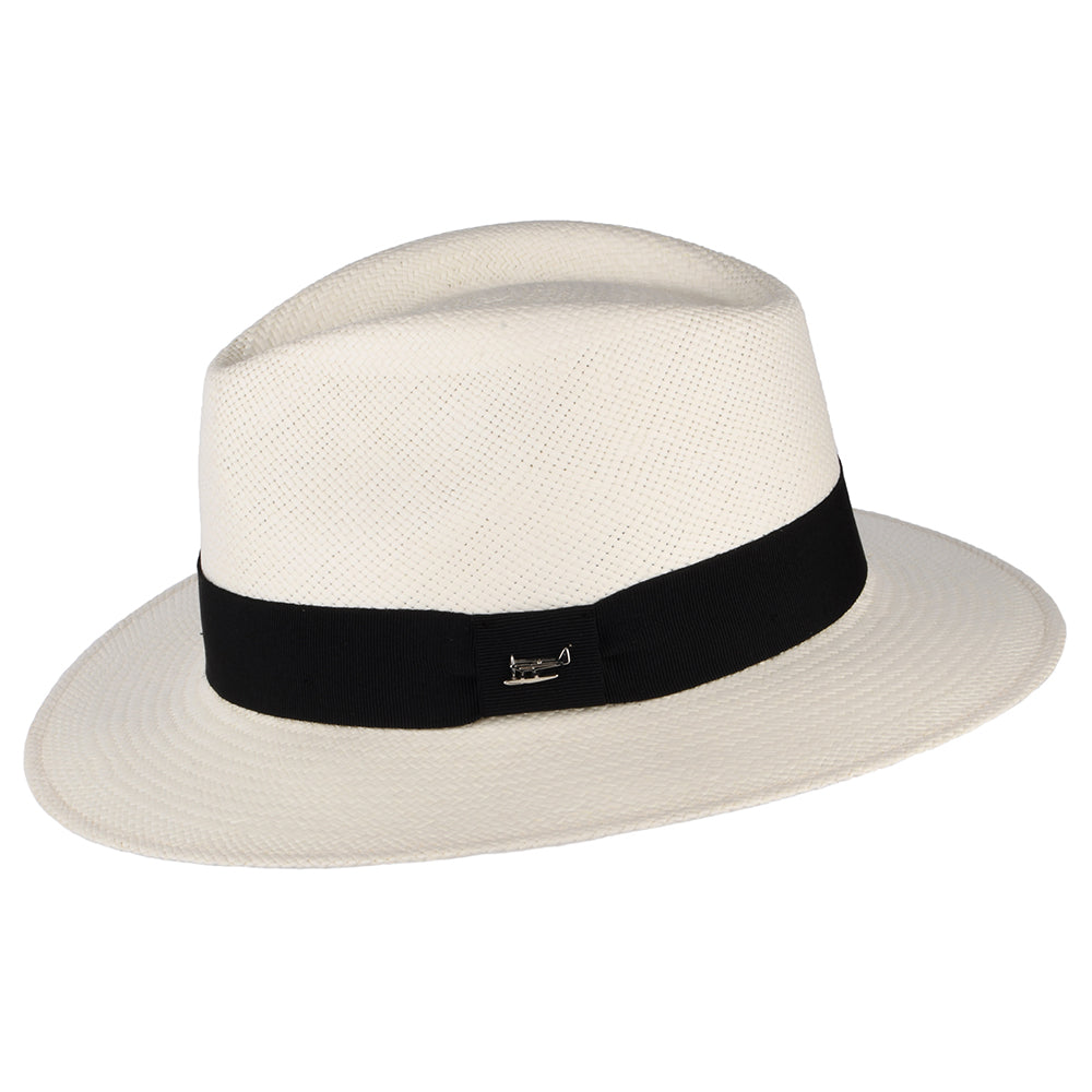 Sombrero Fedora Panamá Sandown de Whiteley - Decolorado