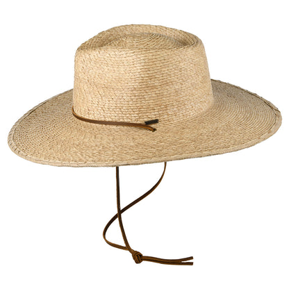 Sombrero de ala ancha de paja de Brixton - Natural