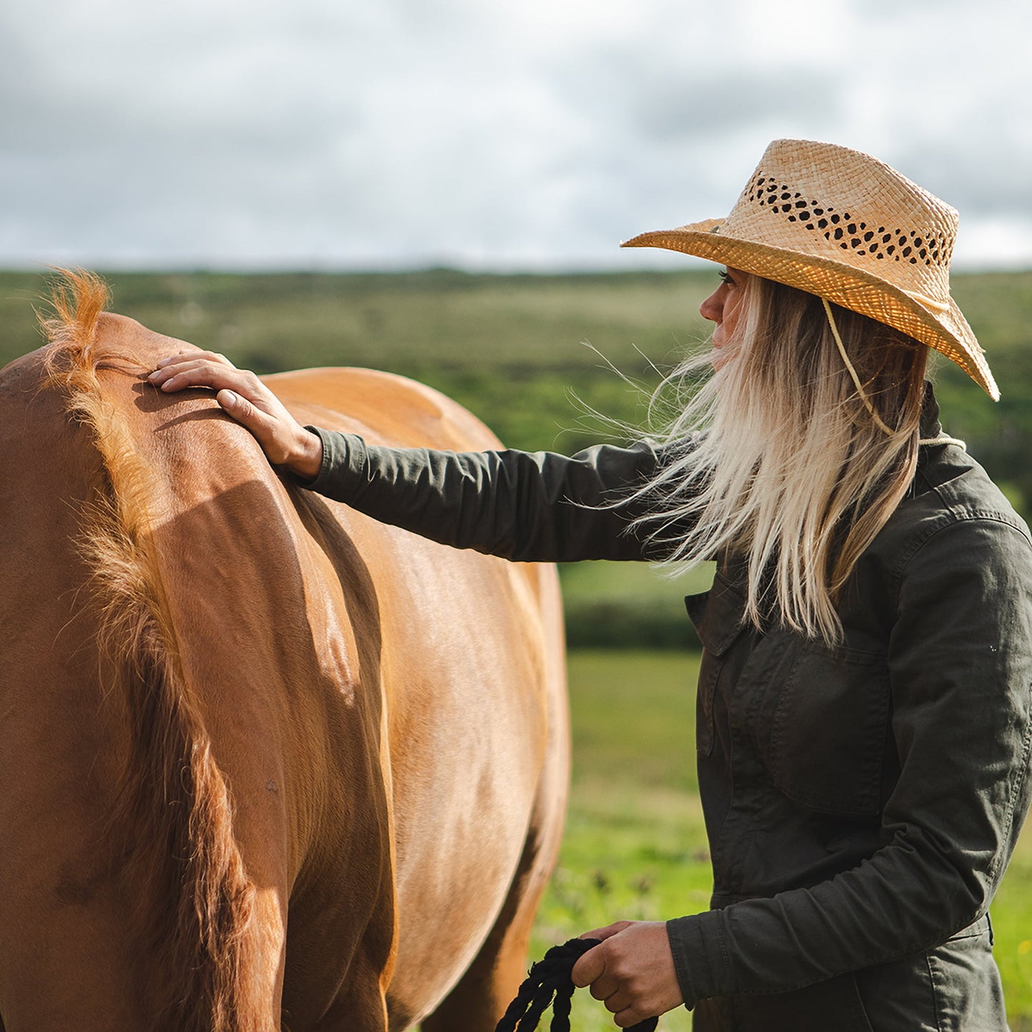 Sombrero de Cowboy Maggie May de Jaxon & James - Natural