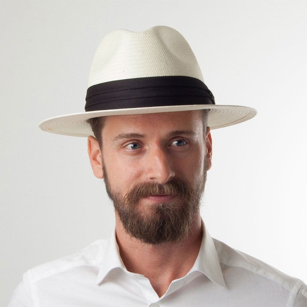 Sombrero Fedora con banda negra Toyo Safari de Jaxon & James