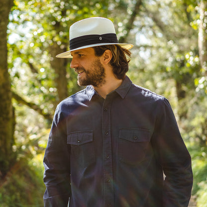 Sombrero Fedora con banda negra Toyo Safari de Jaxon & James