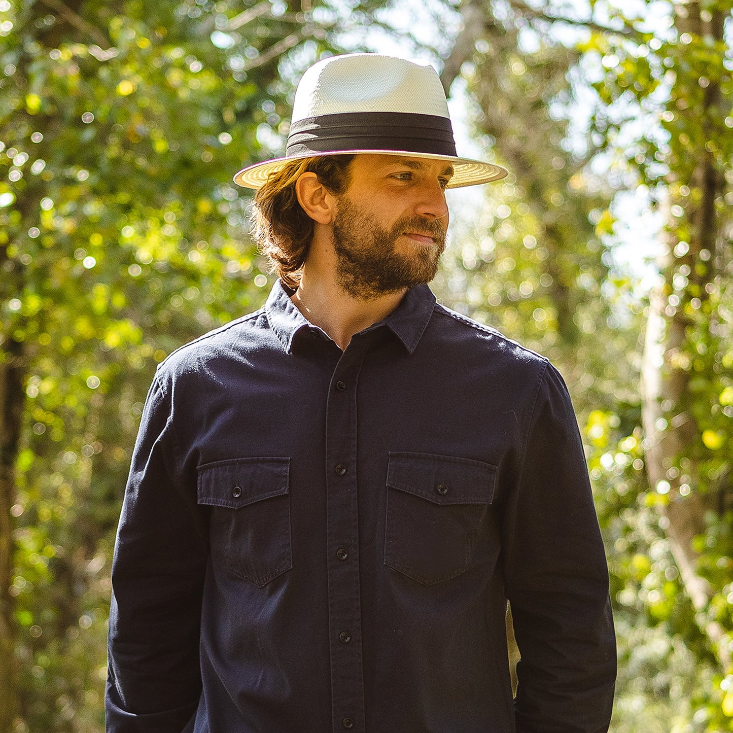 Sombrero Fedora con banda negra Toyo Safari de Jaxon & James