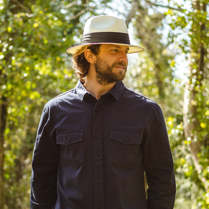 Sombrero Fedora con banda negra Toyo Safari de Jaxon & James