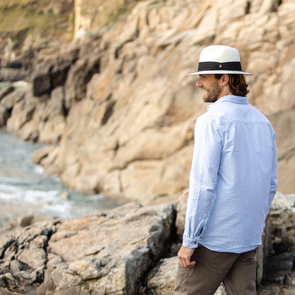 Sombrero Fedora con banda negra Toyo Safari de Jaxon & James