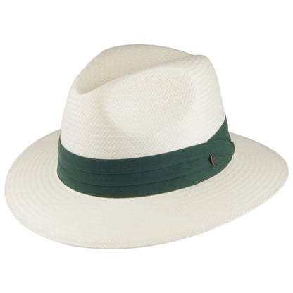 Sombrero Fedora Safari Toyo banda decorativa Oliva de Jaxon & James