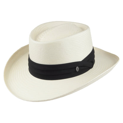 Sombrero Gambler de paja Toyo de Jaxon & James - Natural