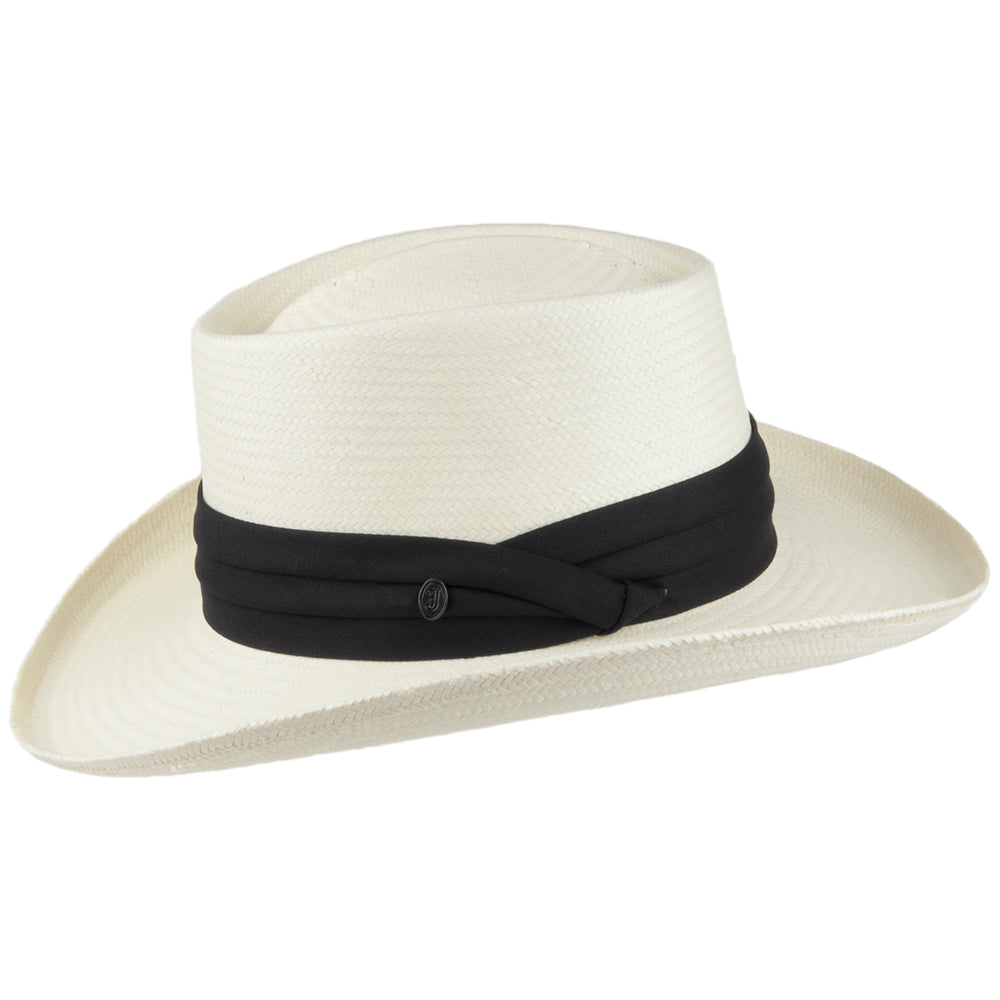 Sombrero Gambler de paja Toyo de Jaxon & James - Natural