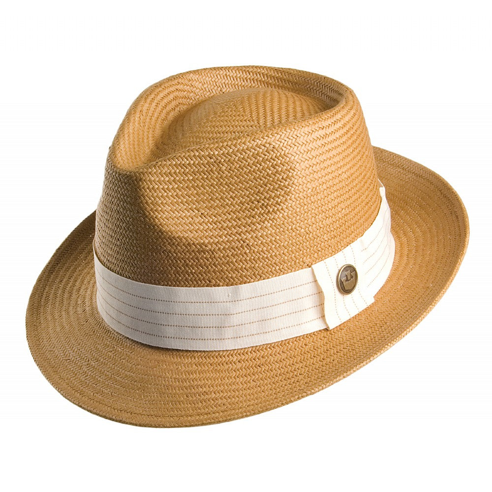 Sombrero Trilby Snare de paja de Goorin - Natural