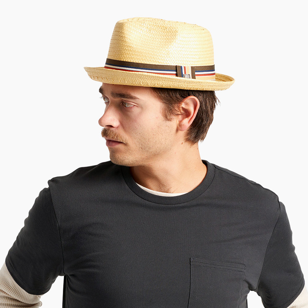 Sombrero Trilby Castor de Brixton - Natural