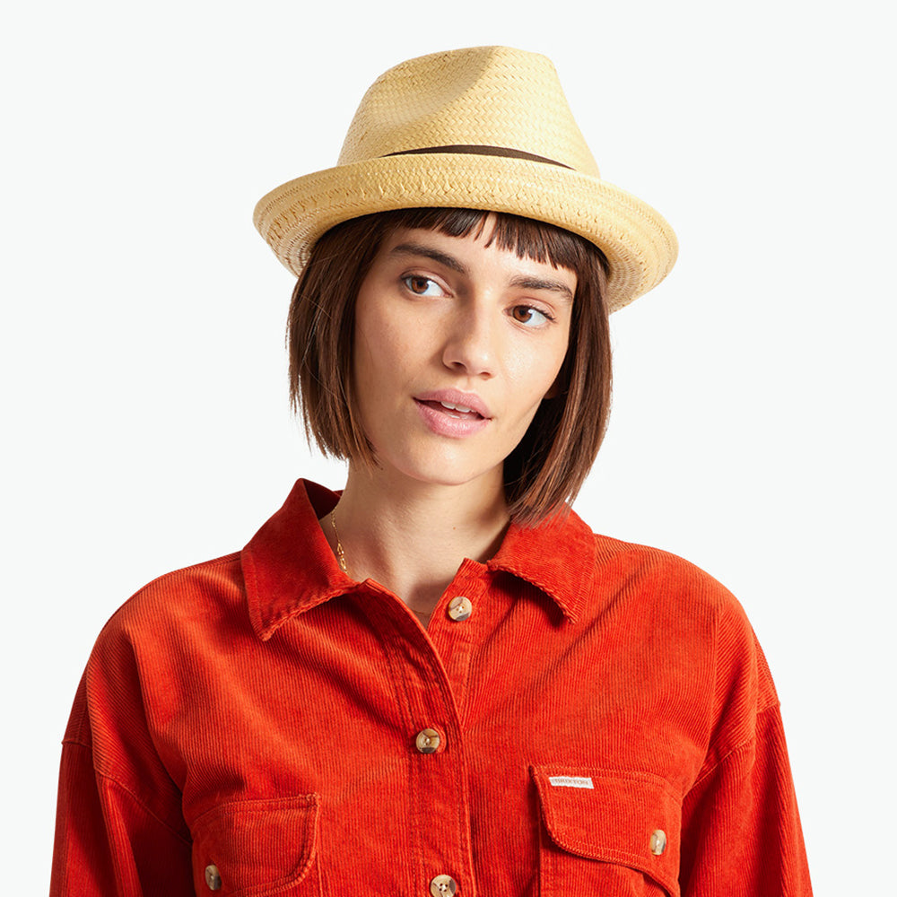 Sombrero Trilby Castor de Brixton - Natural