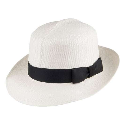 Sombrero Folder Brisa Panamá con cinta decorativa negra de Olney