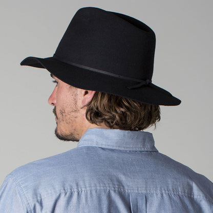 Sombrero Fedora Wesley de Brixton - Negro