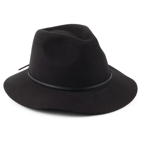 Sombrero Fedora Wesley de Brixton - Negro