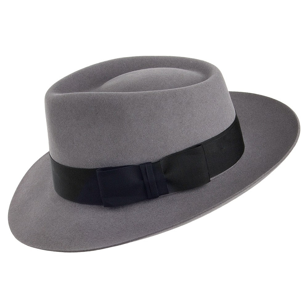 Sombrero Fedora Casablanca de Christys - Gris Claro