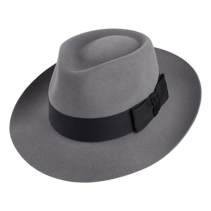 Sombrero Fedora Casablanca de Christys - Gris Claro