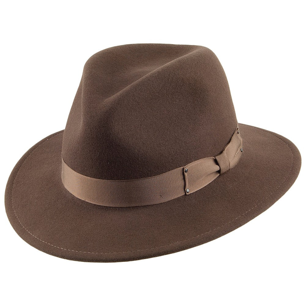 Sombrero Fedora flexible Curtis II de Bailey - Serpiente