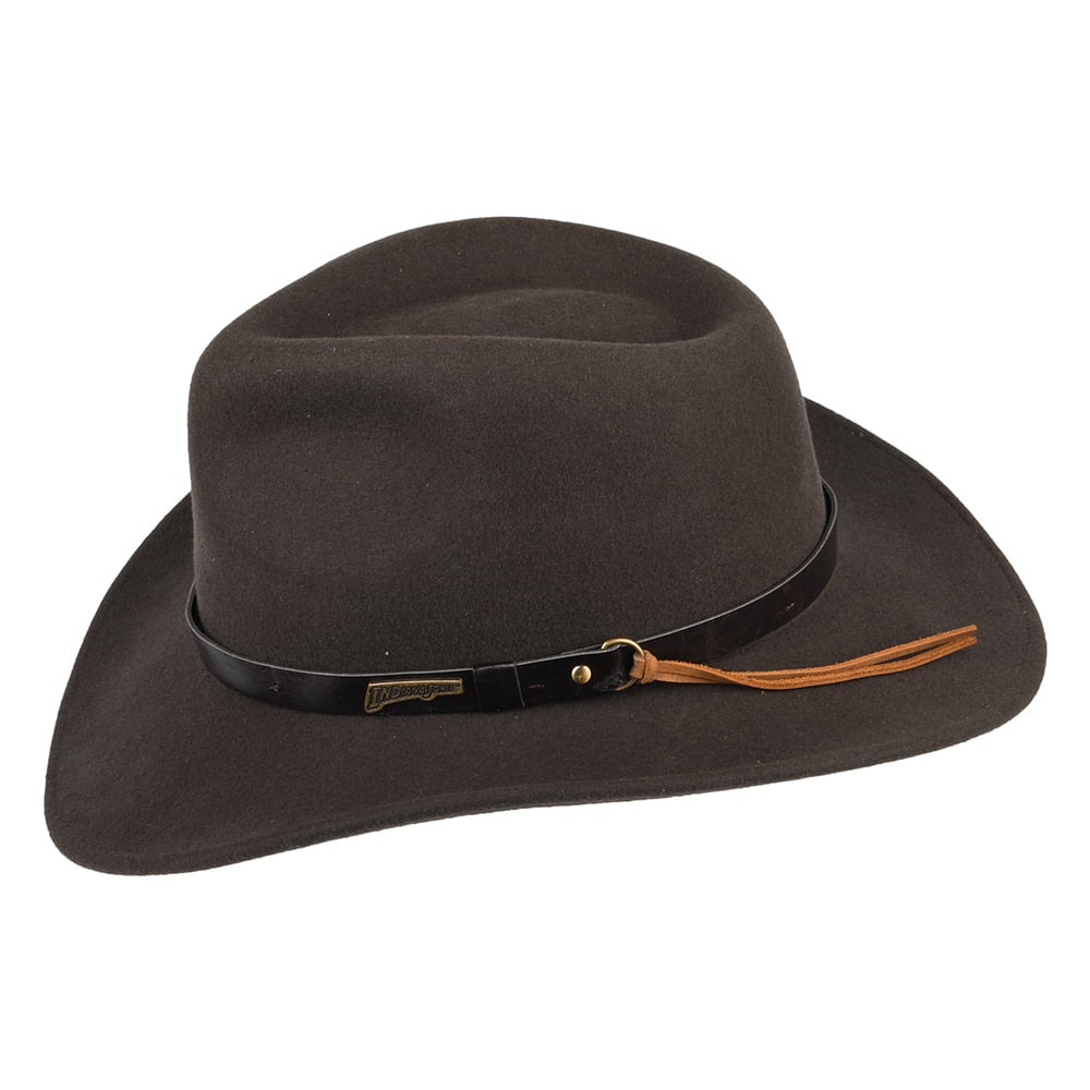 Sombrero Outback de lana de Indiana Jones - Marrón