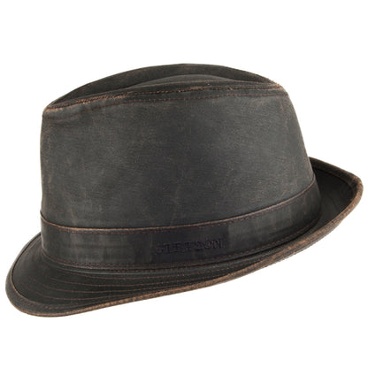 Sombrero Trilby Odessa resistente al agua de Stetson - Marrón