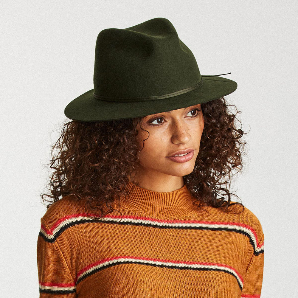 Sombrero Fedora Graham de Brixton - Musgo
