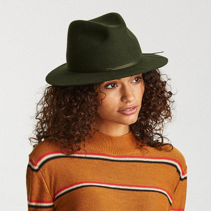 Sombrero Fedora Graham de Brixton - Musgo