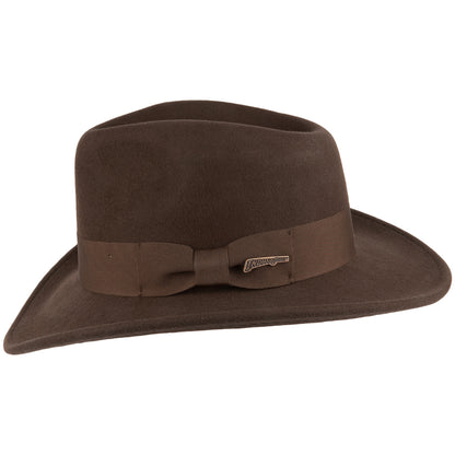 Sombrero Fedora promocional Indiana Jones - Marrón