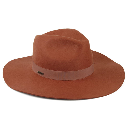 Sombrero Fedora mujeres Great Scott de Billabong - Rojo Óxido