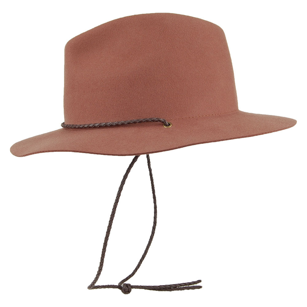 Sombrero Fedora Freeport de Brixton - Marrón