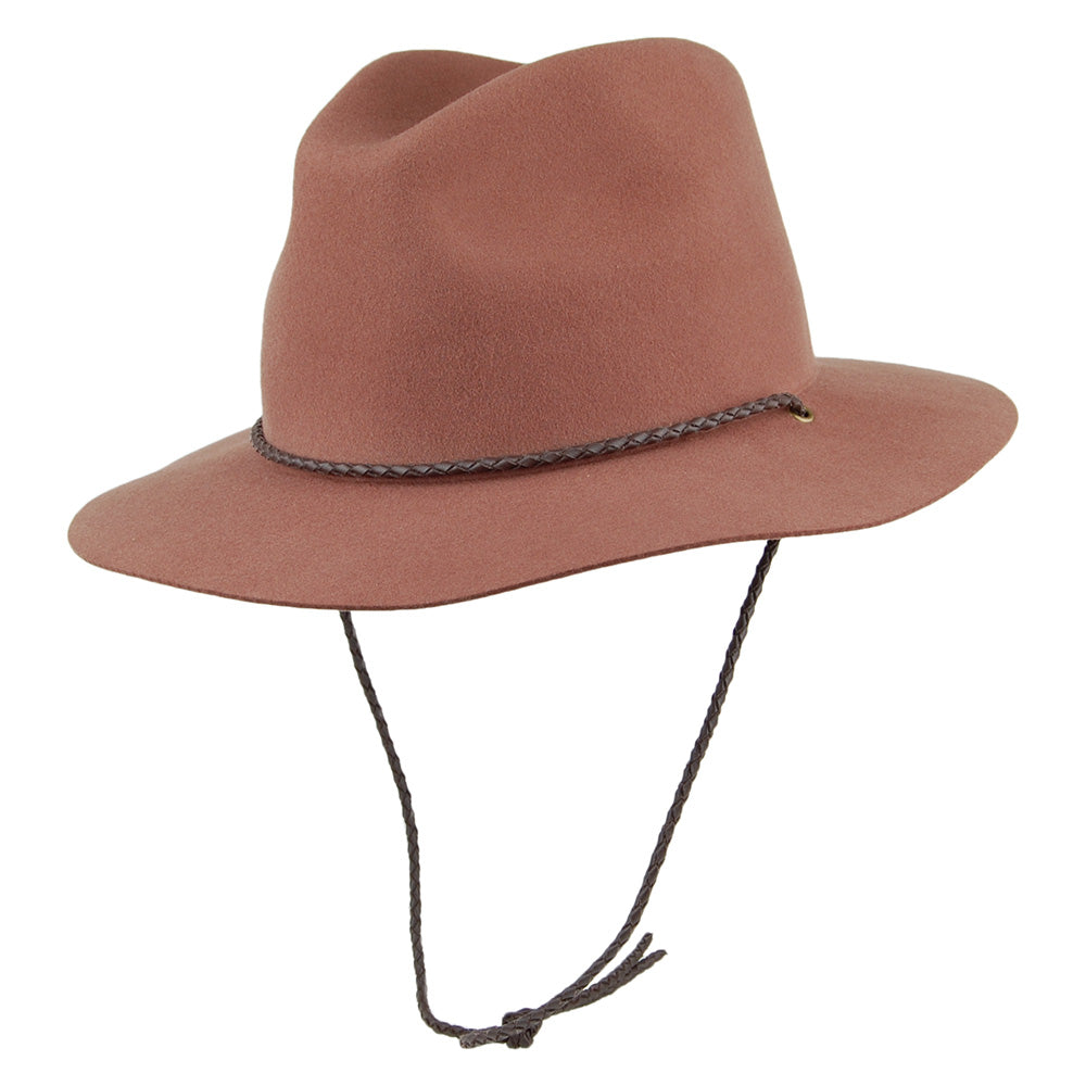 Sombrero Fedora Freeport de Brixton - Marrón