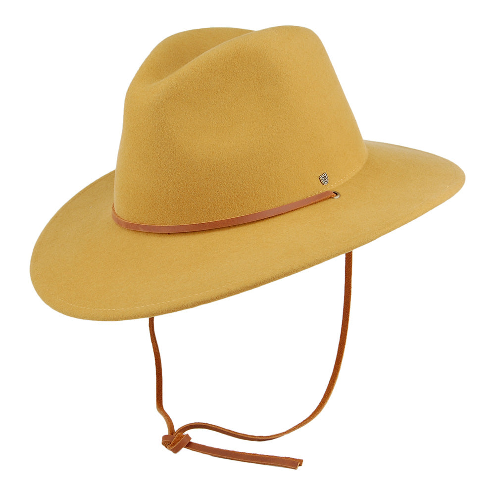 Sombrero Outback Field de Brixton - Mostaza