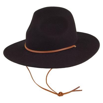 Sombrero Outback Tiller III de Brixton - Negro