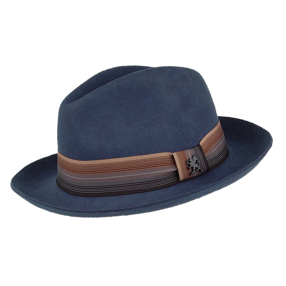 Sombrero Fedora Harrisburg Pinch Front de Stacy Adams - Bruma