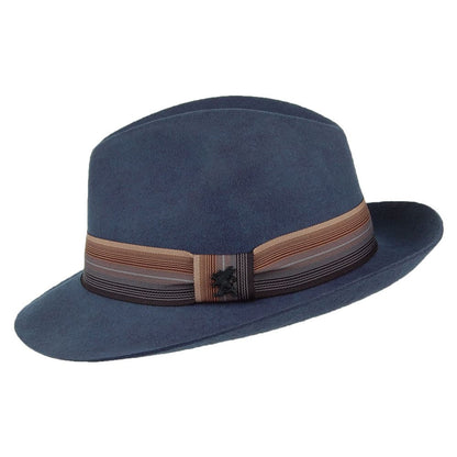 Sombrero Fedora Harrisburg Pinch Front de Stacy Adams - Bruma
