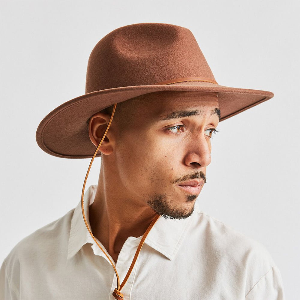 Sombrero Outback Lucas Beaufort Field de Brixton - Marrón